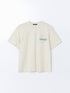 LC Waikiki Crew Neck Short Sleeve Printed Combed Cotton Men's T-shirt
